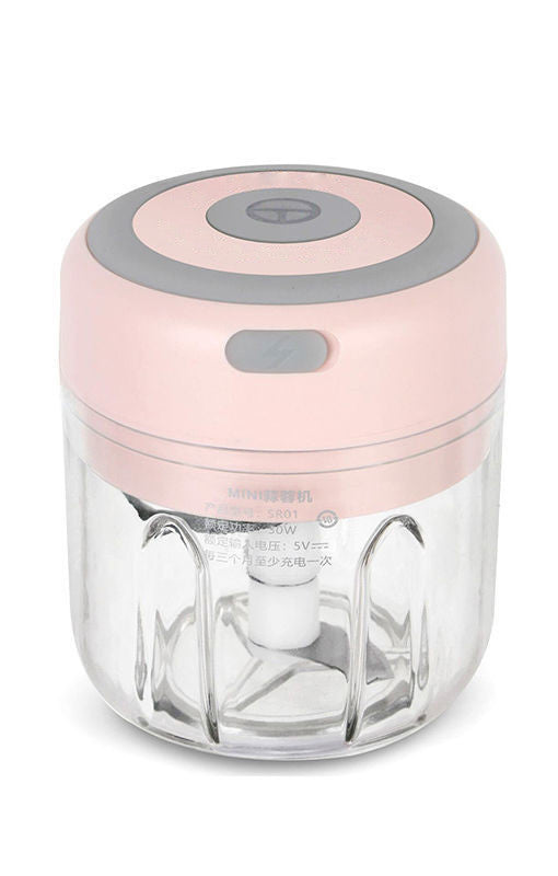 Mini Electric Garlic Chopper & Vegetable Crusher
