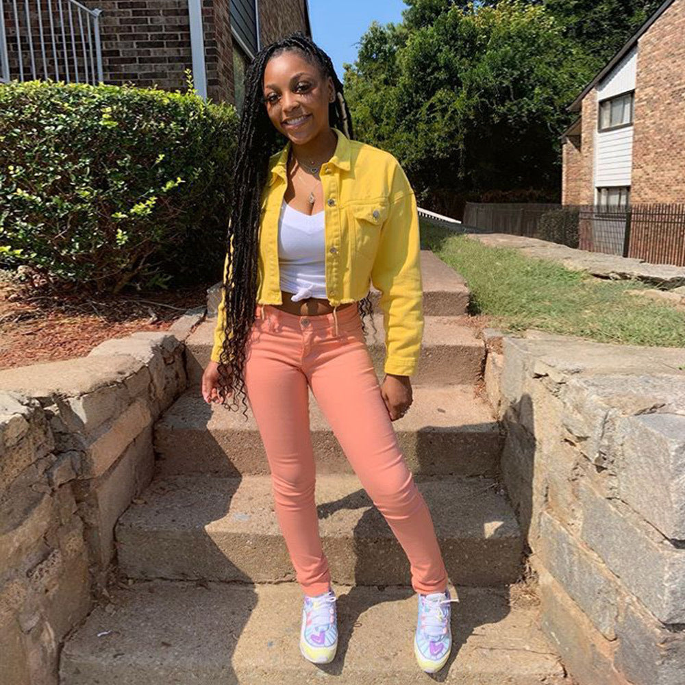 Women Streetwear Denim Jacket