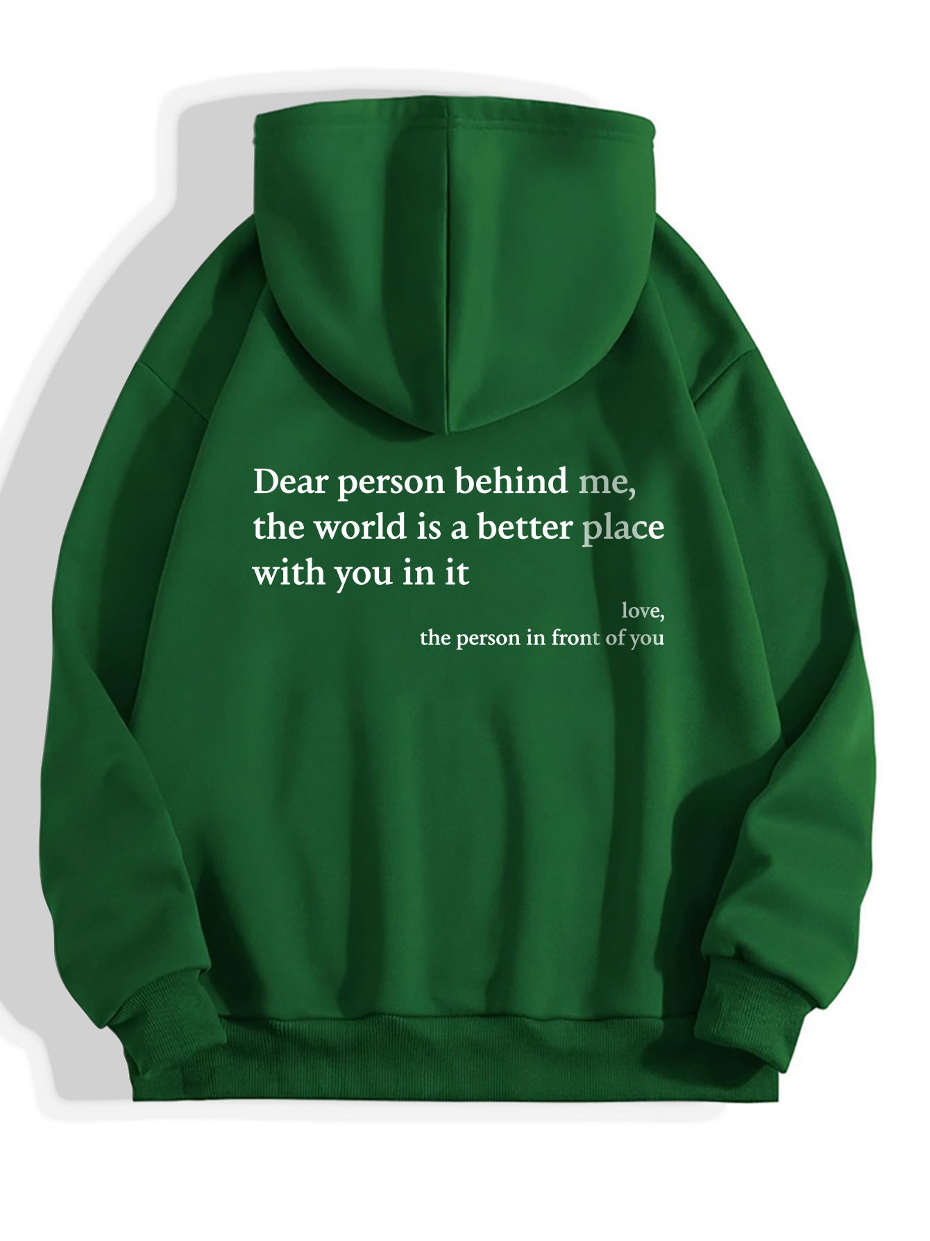 Unisex Kangaroo Pocket Drawstring Printed Hoodie