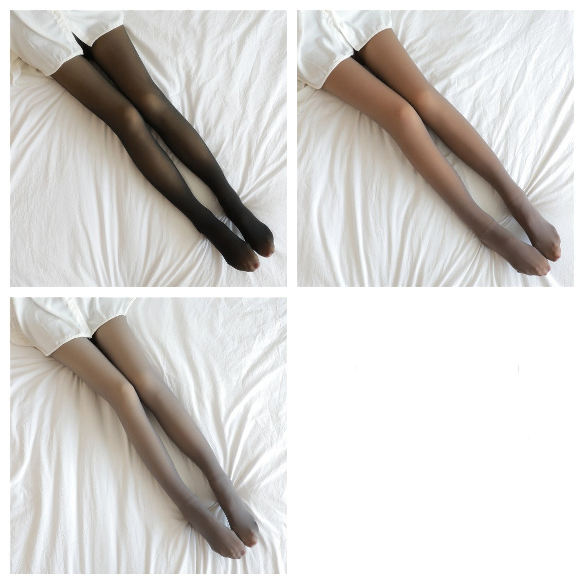Warm Fleece Translucent Plus Size Leggings