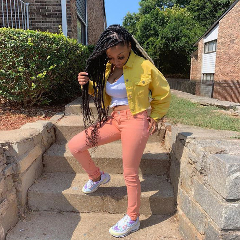 Women Streetwear Denim Jacket
