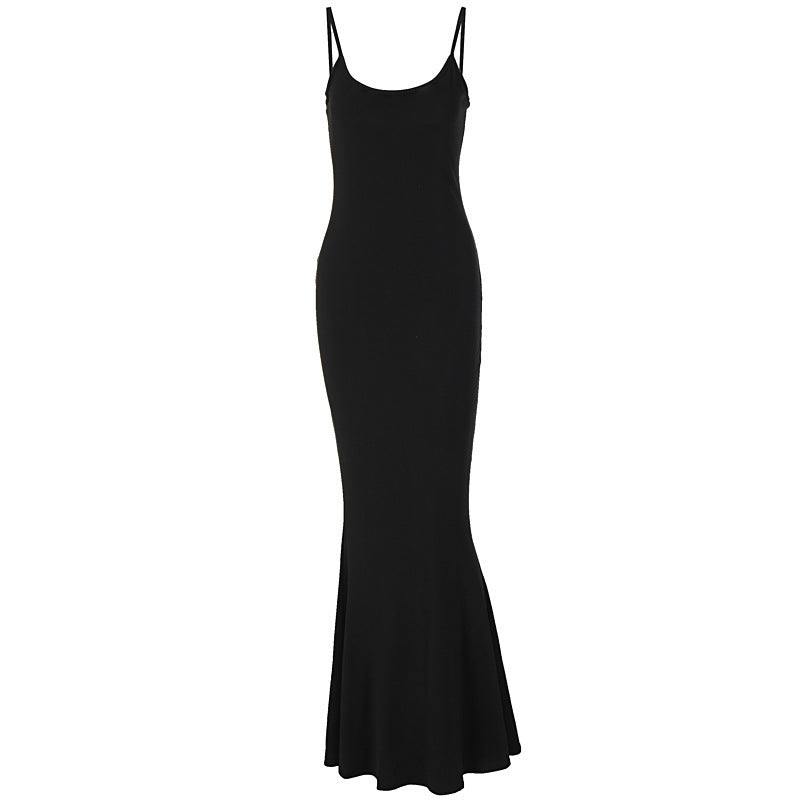 Spaghetti Strap Long Dress For Women