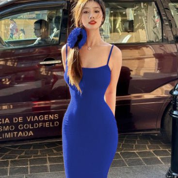 Spaghetti Strap Long Dress For Women