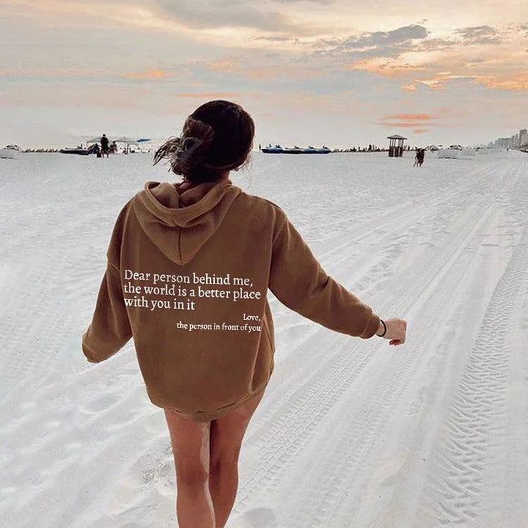 Unisex Kangaroo Pocket Drawstring Printed Hoodie