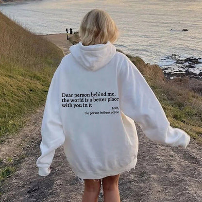 Unisex Kangaroo Pocket Drawstring Printed Hoodie