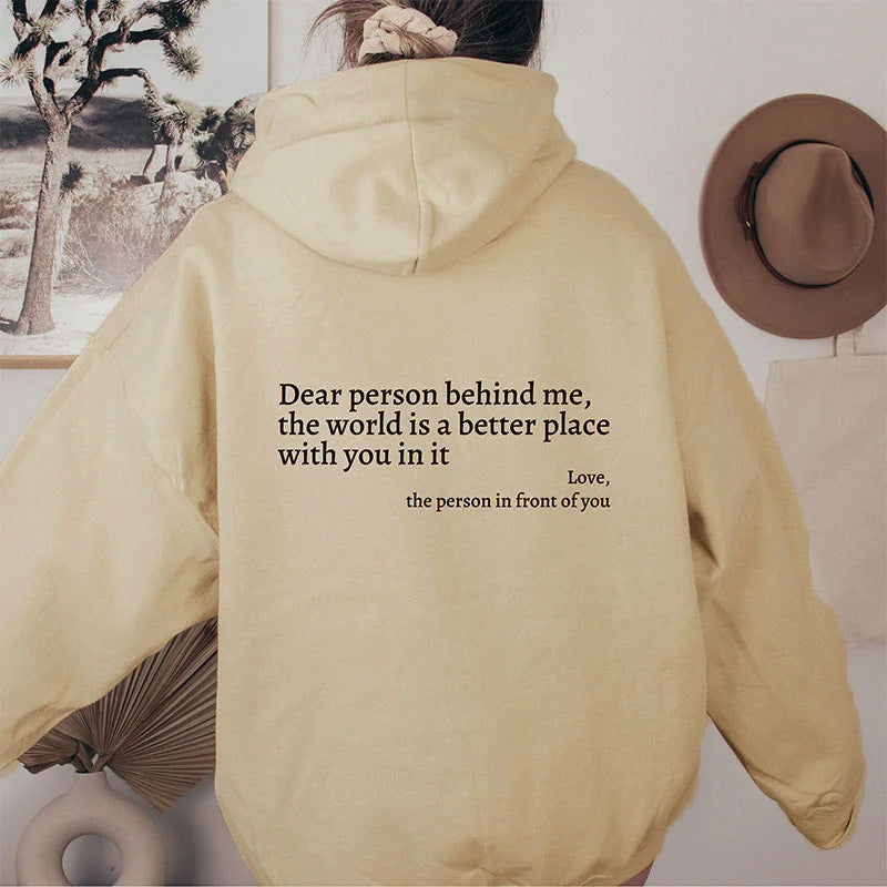 Unisex Kangaroo Pocket Drawstring Printed Hoodie