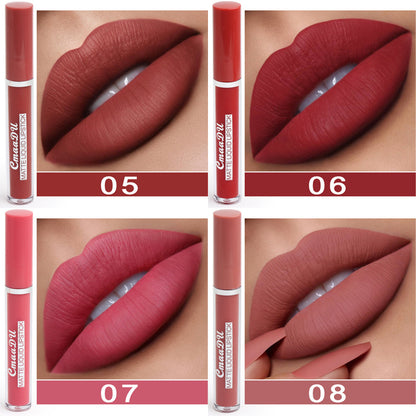 Women Waterproof Matte Lipstick