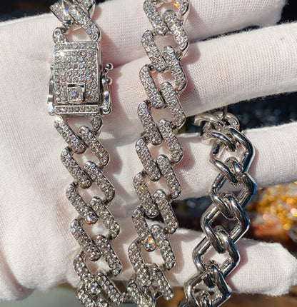 Men's Cuban Link Chain Gold Plated Necklace