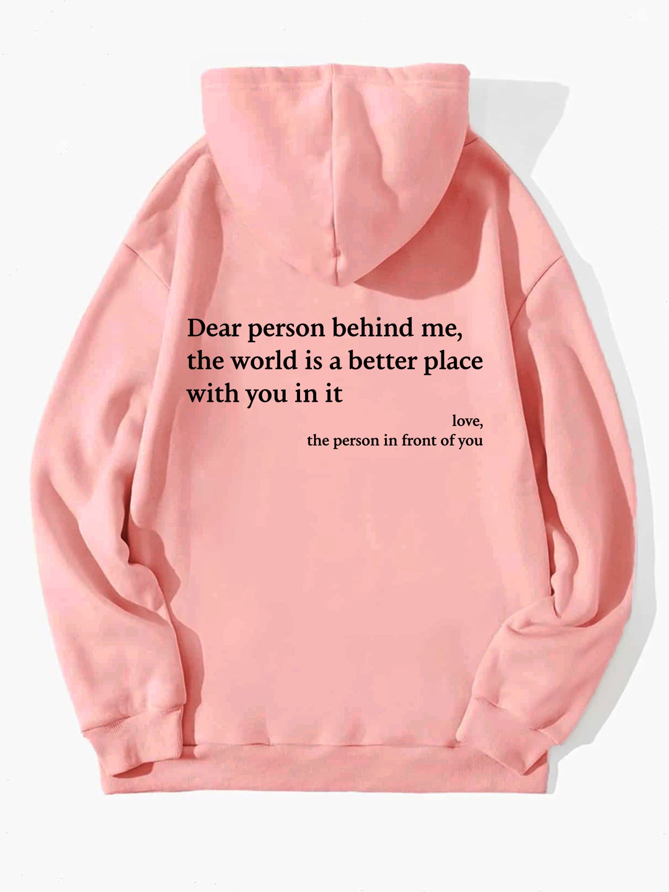 Unisex Kangaroo Pocket Drawstring Printed Hoodie